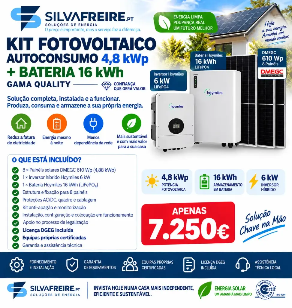 Forn. Kit Fv Upac Autoconsumo Gama Premium